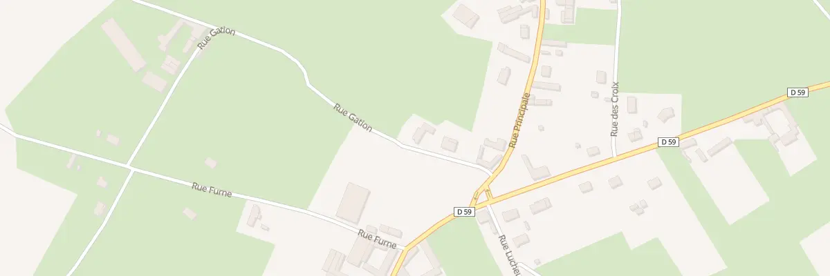Plan du 8 Rue Gation à Ivergny