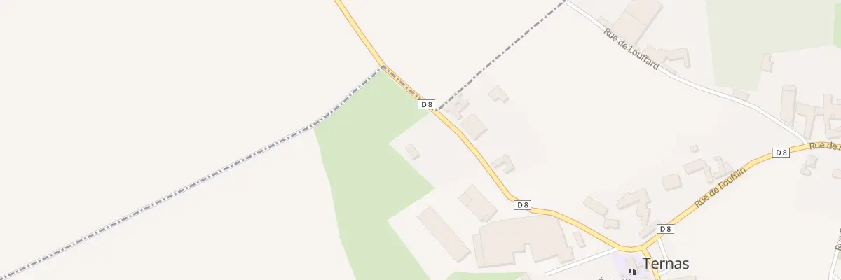 Plan du 46 Rue de Foufflin à Ternas