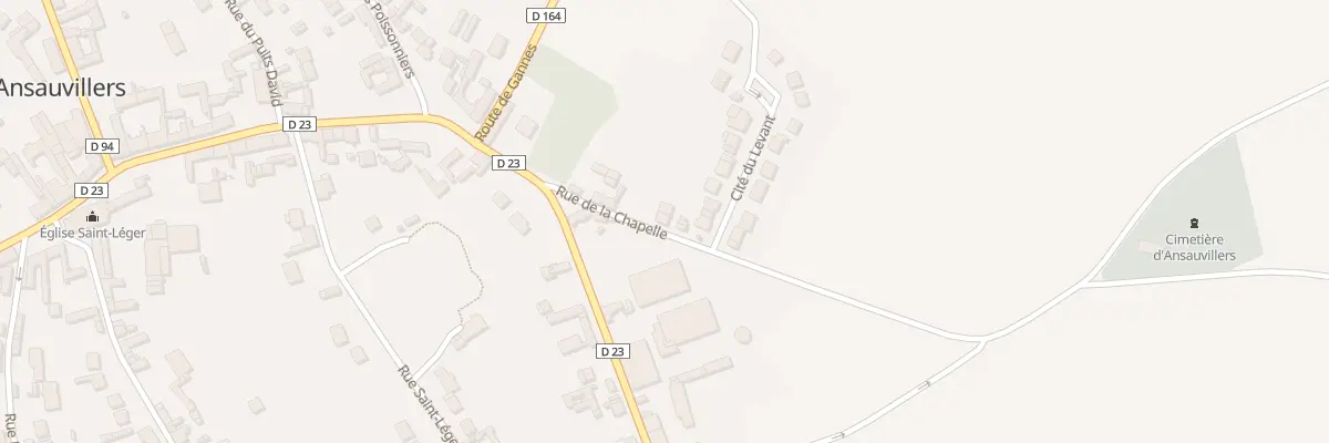 Plan du 5 Rue de la Chapelle à Ansauvillers