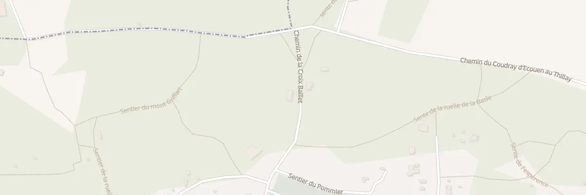Plan du 9001 Che du Mont Griffard à Villiers-le-Bel