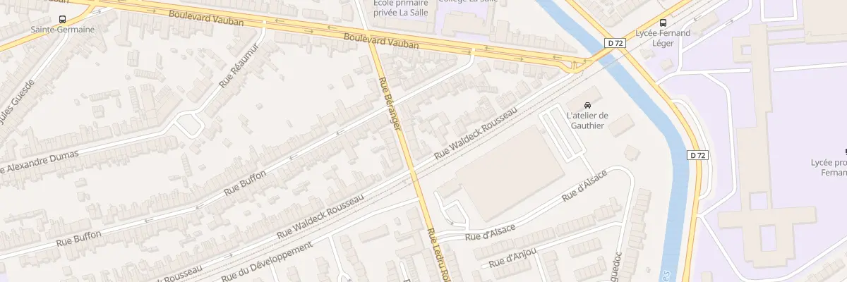 Plan du 143 Rue Waldeck Rousseau à Coudekerque-Branche