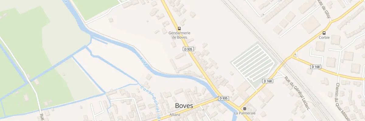 Plan du 3 Rue des Déportés Résistants à Boves