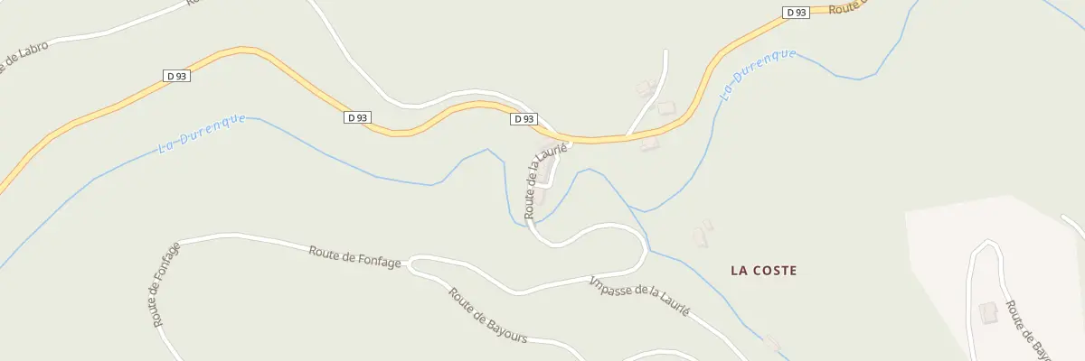 Plan du 8 Rue du Lavoir à Cambounès