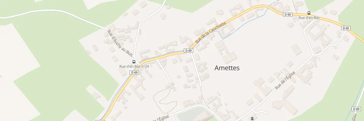 Plan du 14A Rue d’En Bas à Amettes