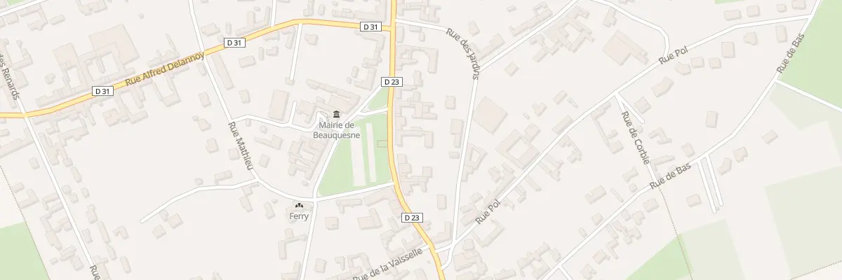 Plan du 11 Pl Publique à Beauquesne