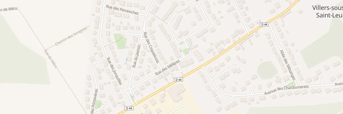 Plan du 1B Rue des Cèdres à Villers-sous-Saint-Leu