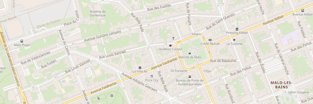 Plan du 49 Rue Belle Rade à Dunkerque
