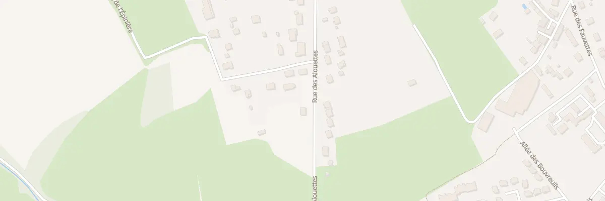 Plan du 9723F Rue des Alouettes à Bourges