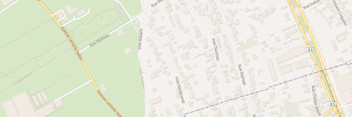 Plan du 31 Voie Rembrandt à Vitry-sur-Seine