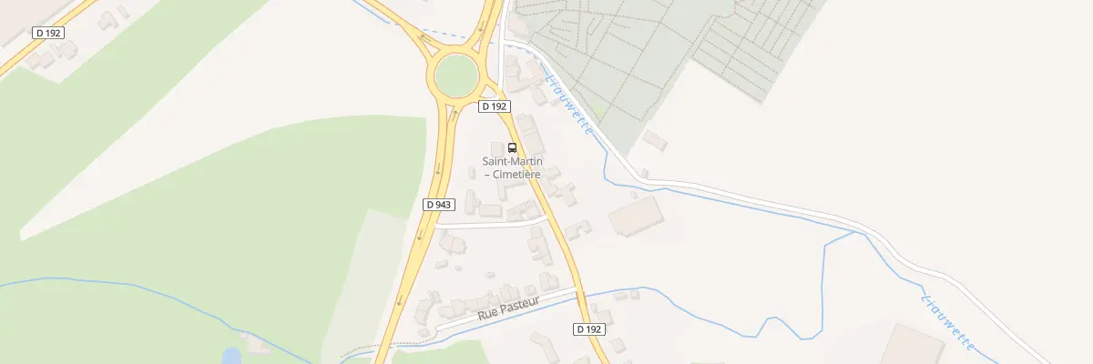 Plan du 58B Rue de Saint-martin à Aire-sur-la-Lys