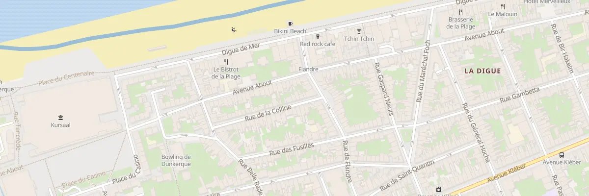 Plan du 37 Rue de la Colline à Dunkerque