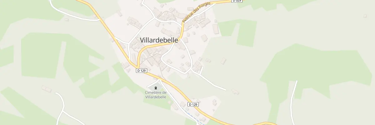 Plan du 24 Le Village à Villardebelle
