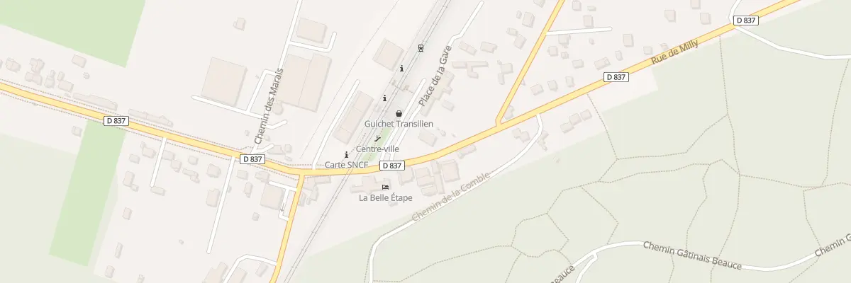 Plan du 1 Rue de Milly à Maisse