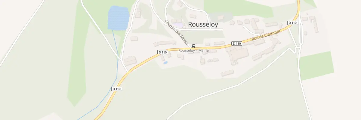Plan du 28 Rue de Clermont à Rousseloy