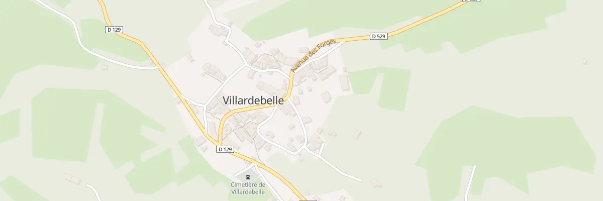 Plan du 9004 Le Village à Villardebelle