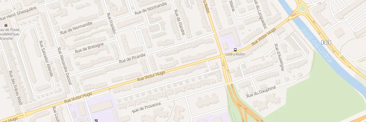 Plan du 161 Rue Victor Hugo à Coudekerque-Branche