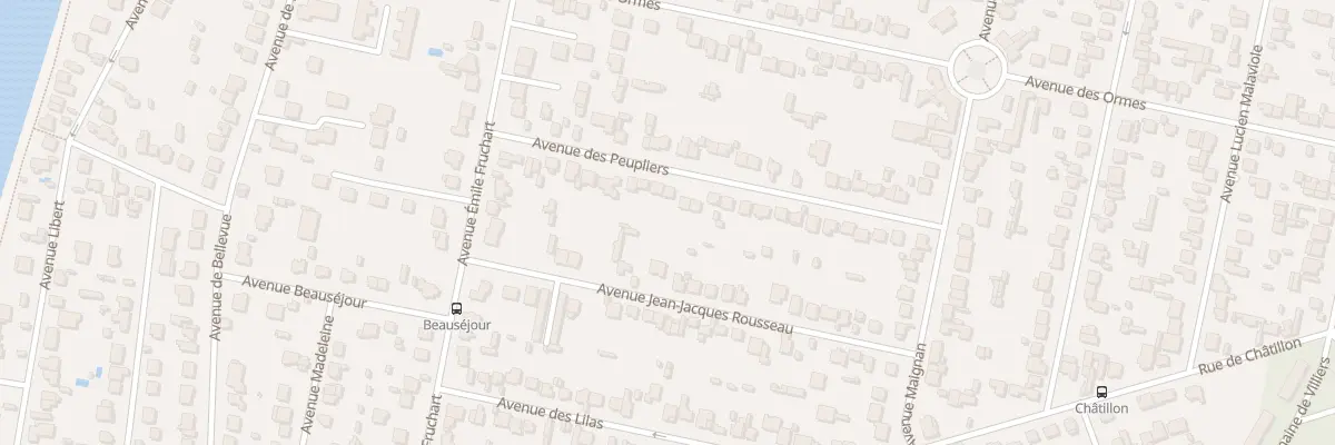 Plan du 20B Av des Peupliers à Draveil