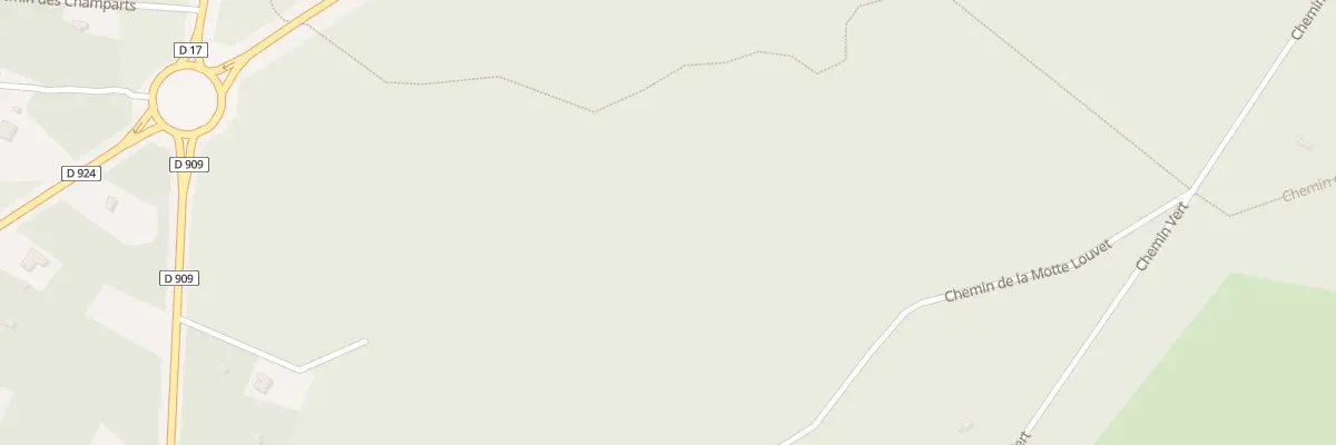 Plan du 9237F Che de la Motte Louvet à Gouvieux