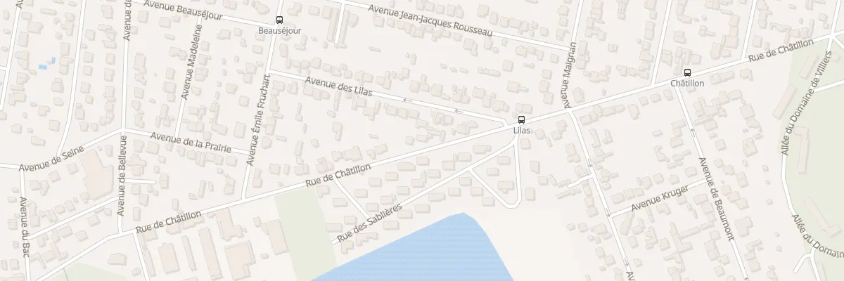 Plan du 29 Rue de Châtillon à Draveil