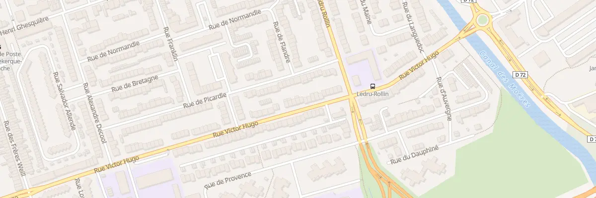 Plan du 167 Rue Victor Hugo à Coudekerque-Branche