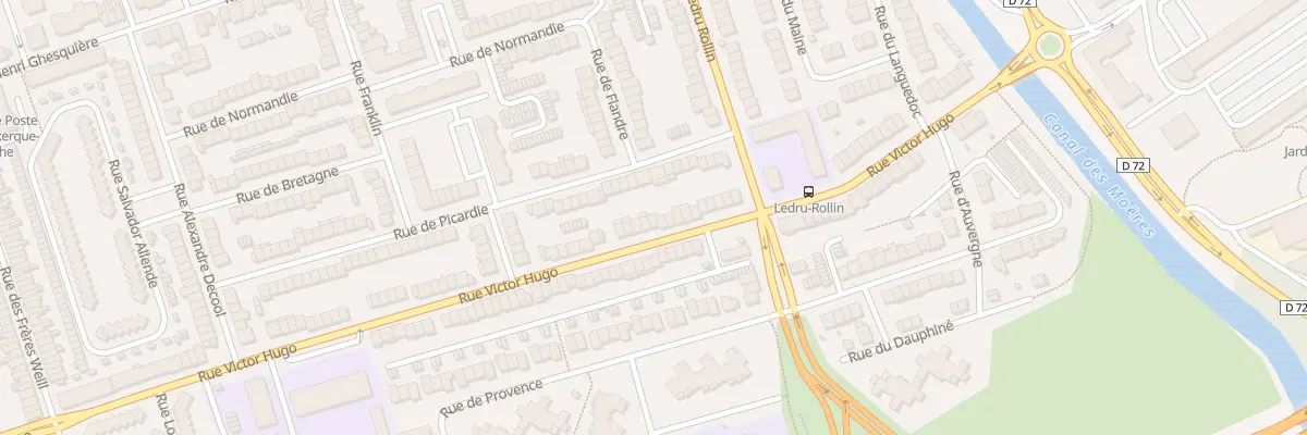 Plan du 169 Rue Victor Hugo à Coudekerque-Branche