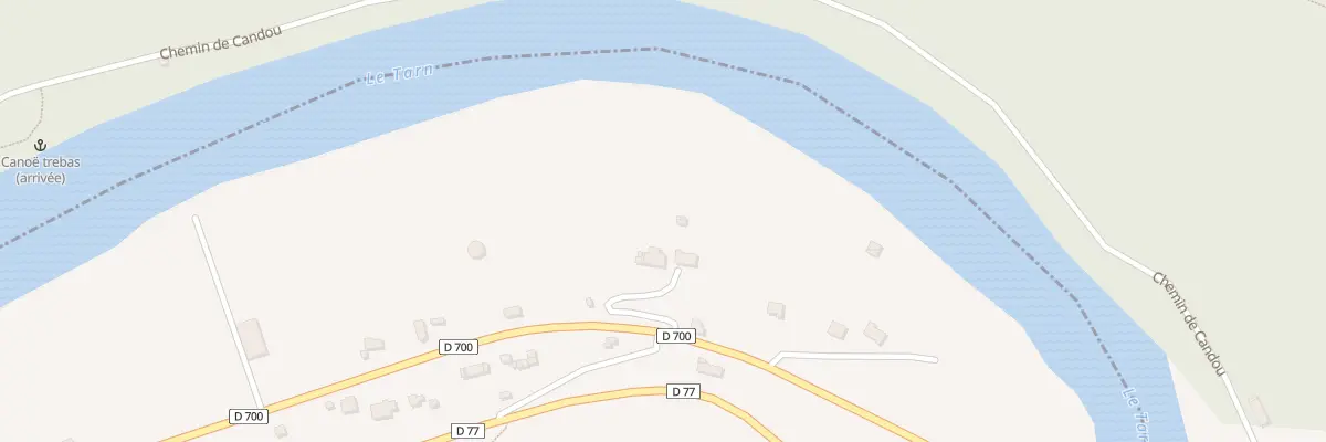 Plan du 1 Che de Poun à Ambialet