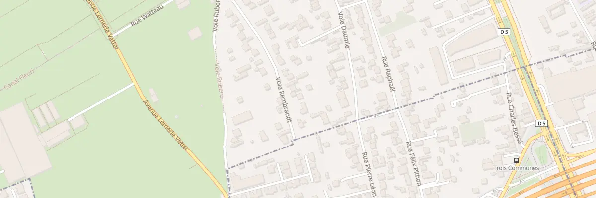 Plan du 51 Voie Rembrandt à Vitry-sur-Seine