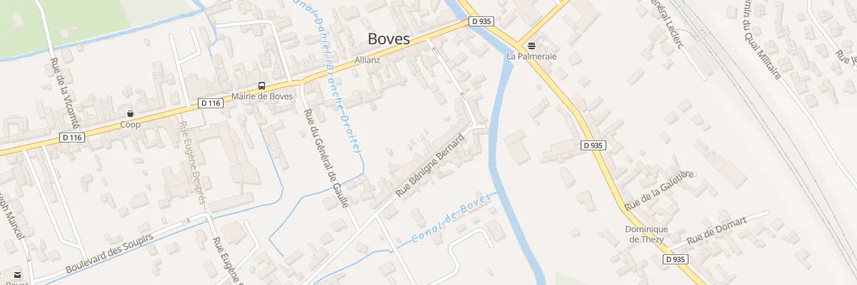 Plan du 30 Rue Bénigne Bernard à Boves