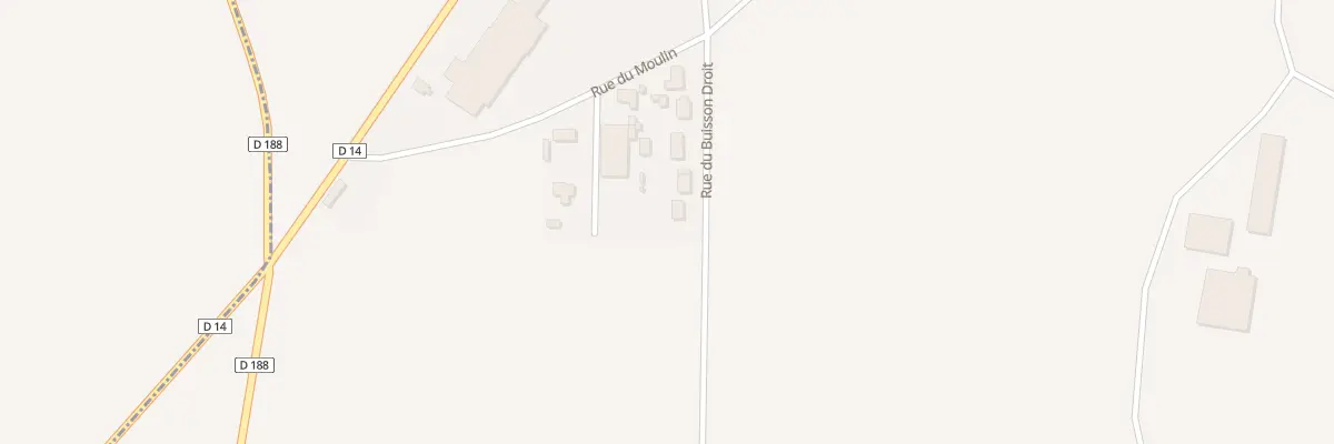 Plan du 10 Rue du Buisson Droit à Sourdon