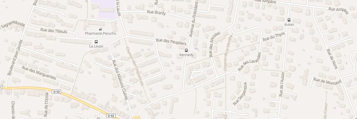 Plan du 37 Av Pdt Kennedy à Mazamet