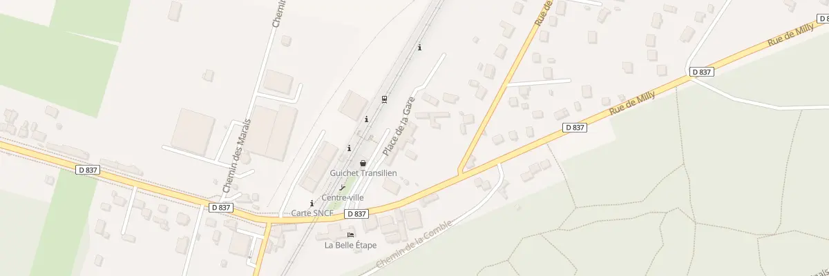 Plan du 1T Rue de Riviere à Maisse