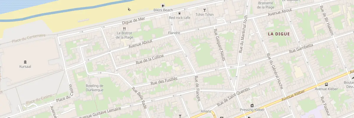 Plan du 42 Rue de la Colline à Dunkerque