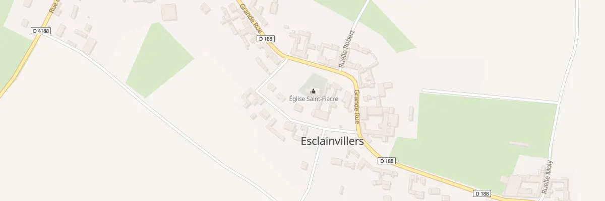 Plan du 50B Rle Neuve à Esclainvillers