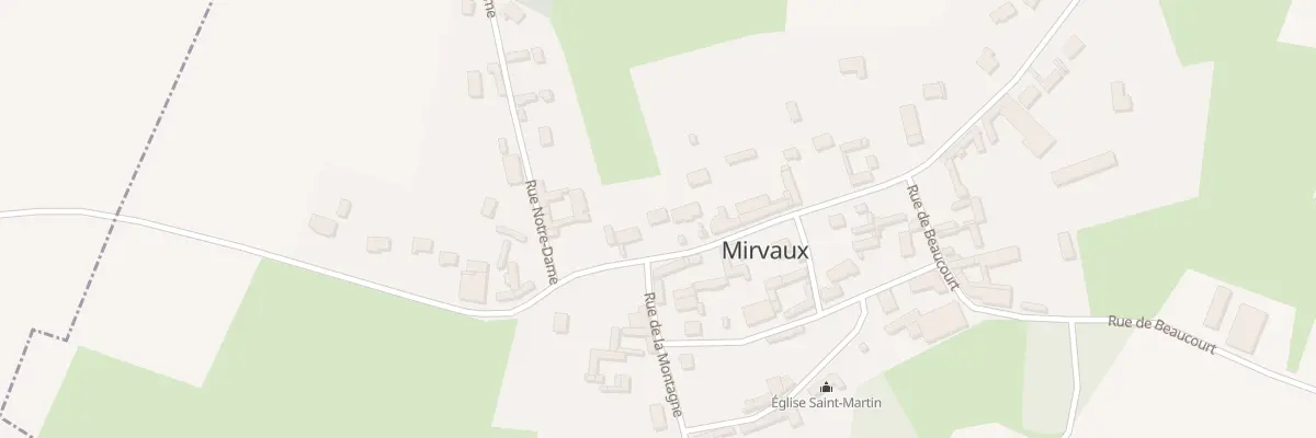 Plan du 5 Rue de la Chaussée à Mirvaux