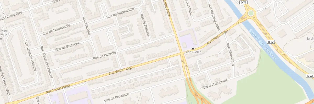 Plan du 171 Rue Victor Hugo à Coudekerque-Branche