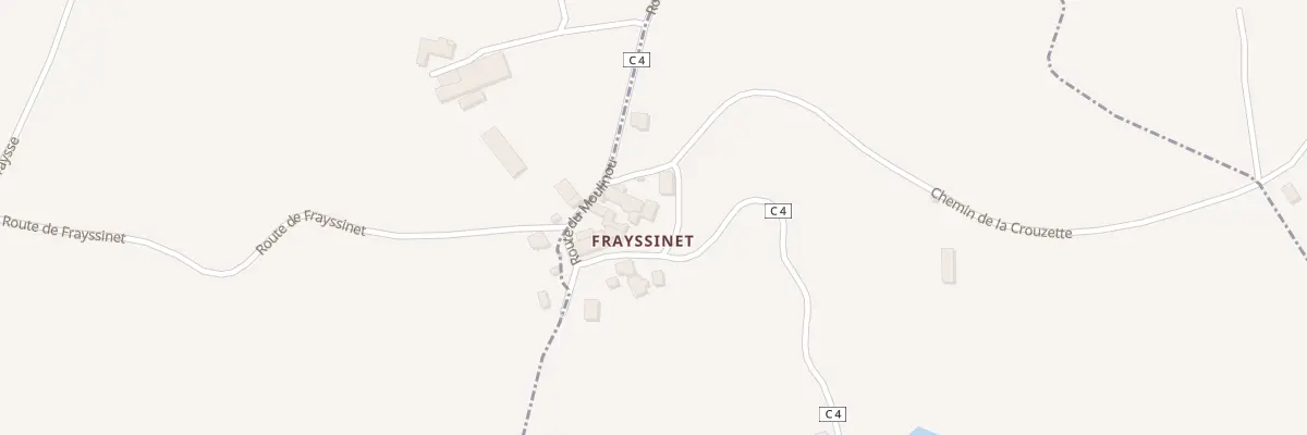 Plan du 5039 Frayssinet à Gramond