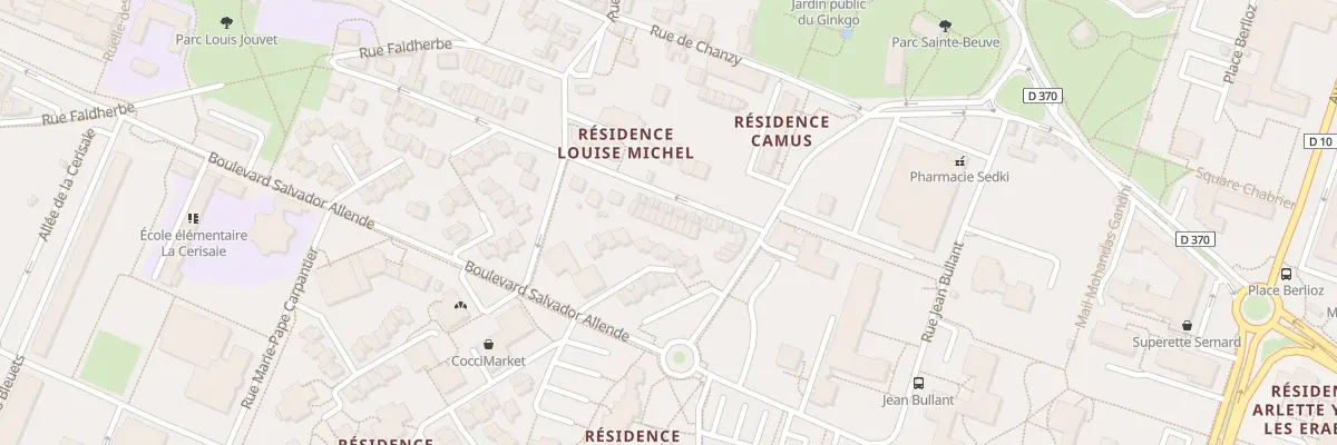 Plan du 12 Rue des Neuf Arpents à Villiers-le-Bel