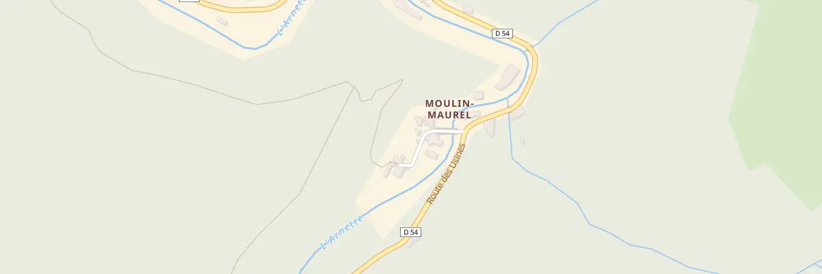 Plan du 8 Rue du Pont de Moulin Maurel à Mazamet
