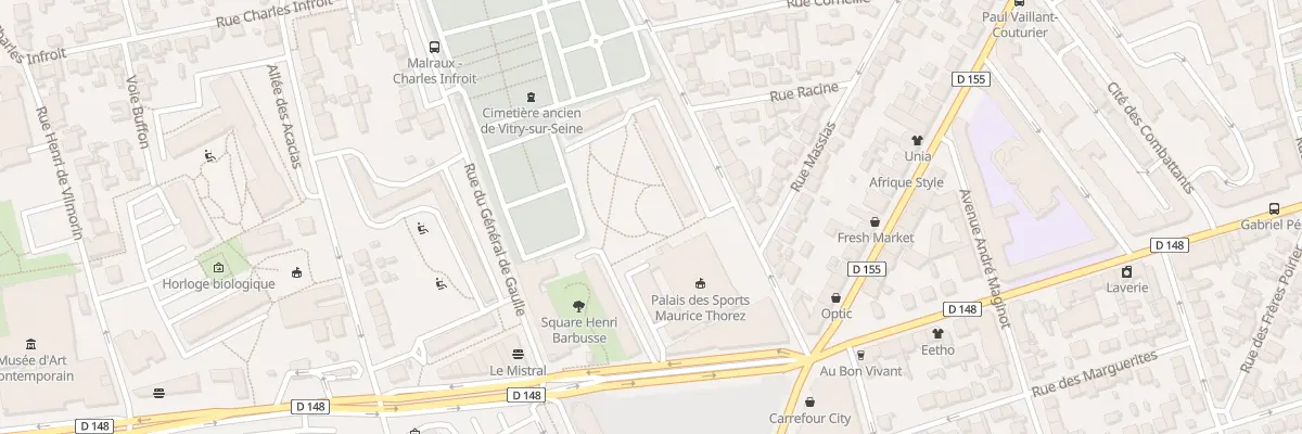 Plan du 39 Rue Louise Aglaë Cretté à Vitry-sur-Seine