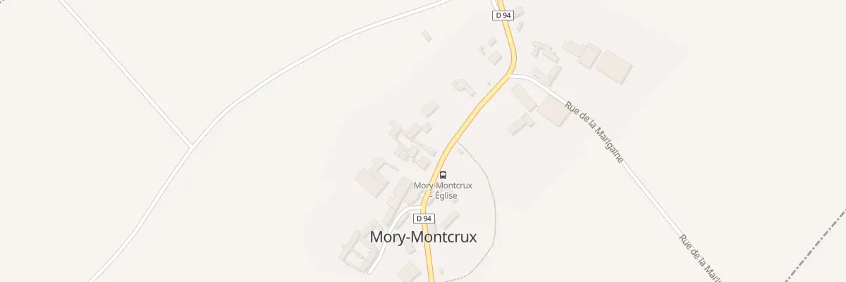 Plan du 14 Grande Rue à Mory-Montcrux