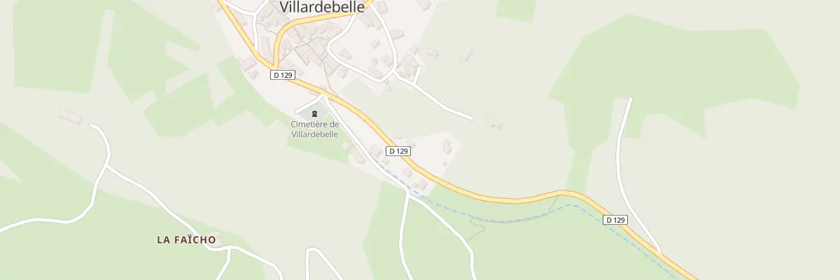 Plan du 7 Av du Lavoir à Villardebelle