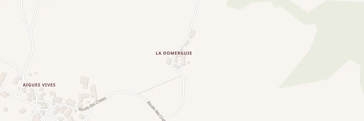 Plan du 5450 La Domerguie à Moyrazès