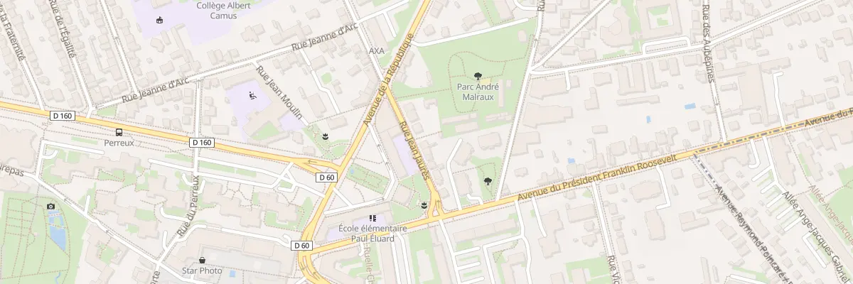 Plan du 14 Rue Jean Jaurès à Thiais