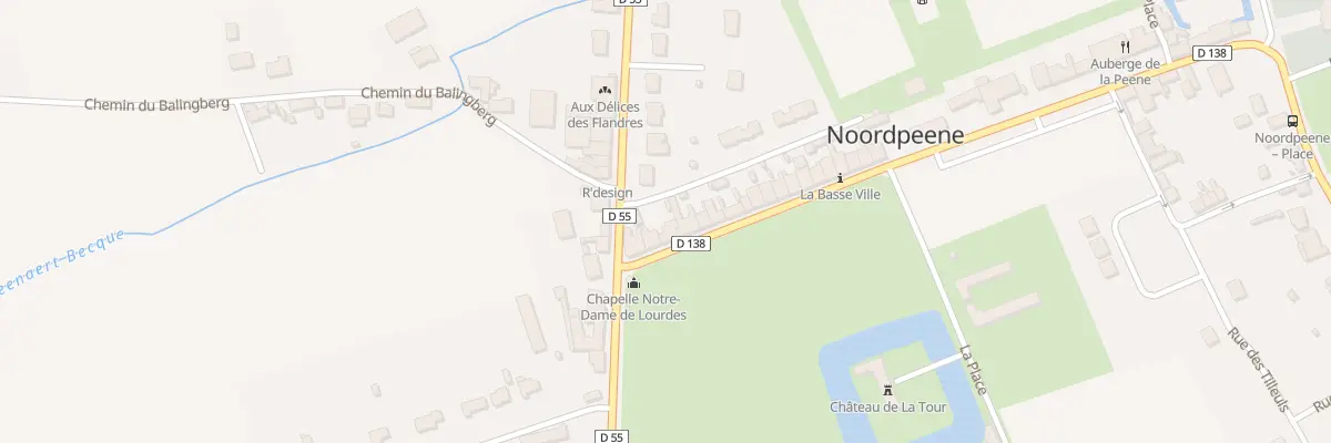 Plan du 436 Vc la Place à Noordpeene