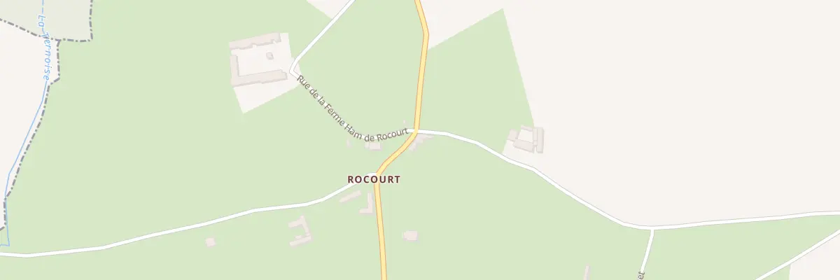 Plan du 2 Hameau de Rocourt à Roëllecourt
