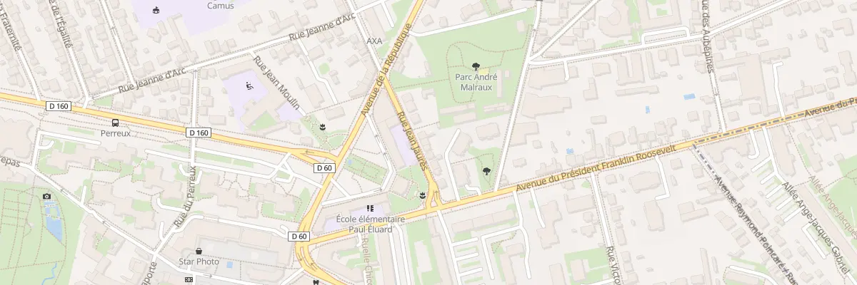 Plan du 12 Rue Jean Jaurès à Thiais