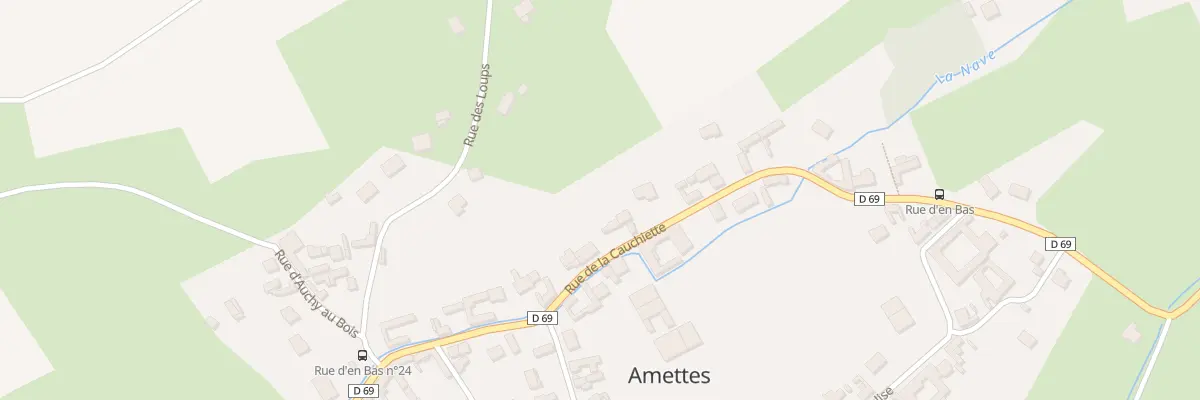 Plan du 17 Rue d’En Bas à Amettes