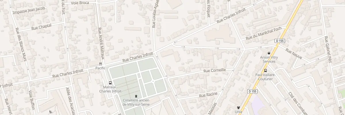Plan du 45 Rue Charles Infroit à Vitry-sur-Seine