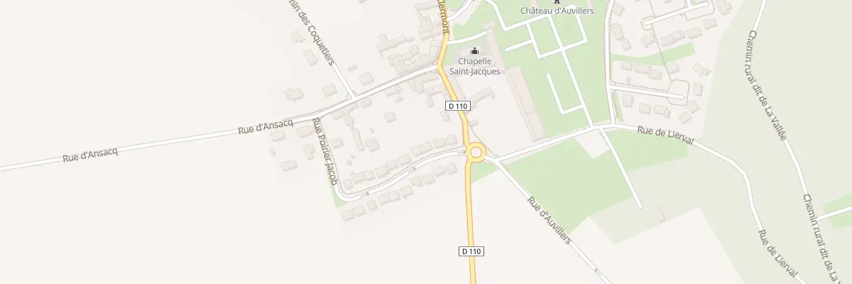 Plan du 6 Rue du Poirier Jacob à Neuilly-sous-Clermont