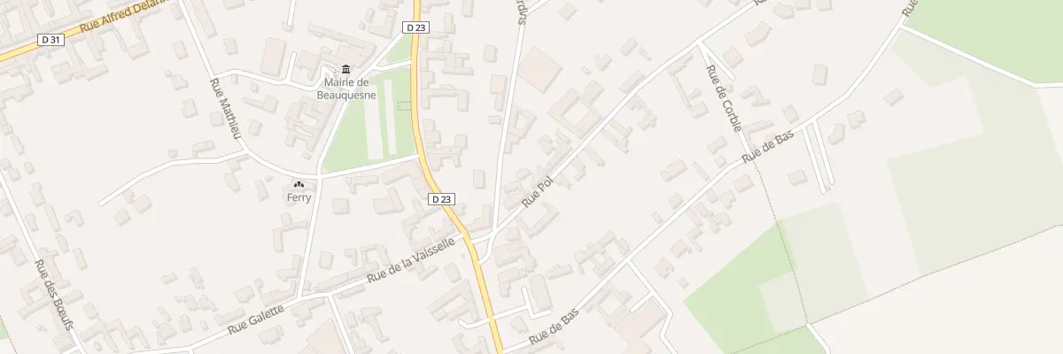 Plan du 1 Rue Pol à Beauquesne
